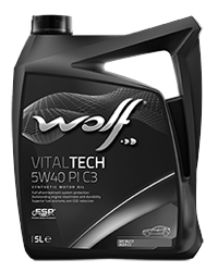 WOLF VITALTECH 5W40 PI C3, моторное масло, синтетическое (1л)