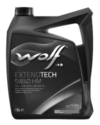 WOLF EXTENDTECH 5W40 HM , моторное масло, синтетическое (1л)