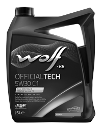 WOLF OFFICIALTECH 5W30 С1 , моторное масло, синтетическое (1л)