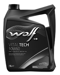 WOLF VITALTECH 10W60 , моторное масло, полусинтетическое (5л)