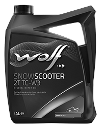 WOLF SNOW SCOOTER 2T TC-W3 , моторное масало для мото (1л)